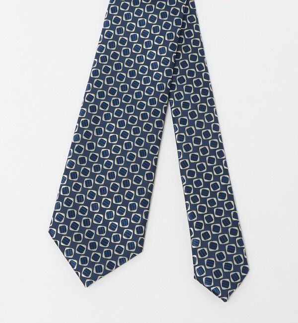 UNITED ARROWS「スクエア ジャガード ネクタイ」|ネクタイ・蝶ネクタイ|