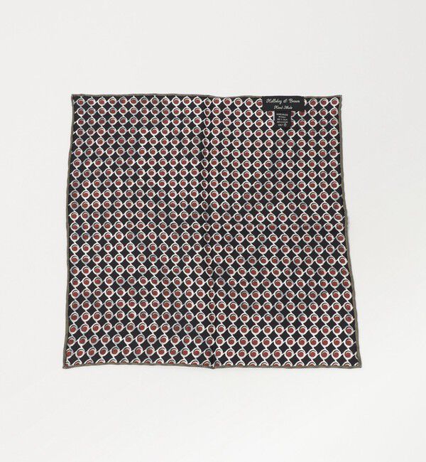 UNITED ARROWS「＜HOLLIDAY＆BROWN＞ ペイズリー プリント ポケットチーフ」|ハンカチ|