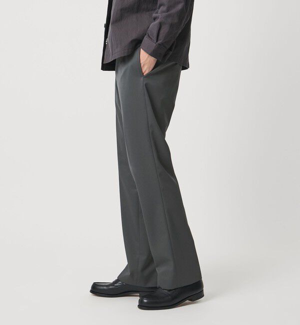 UNITED ARROWS「フォルムギャバジン モダン ストレート スラックス」|スラックス|