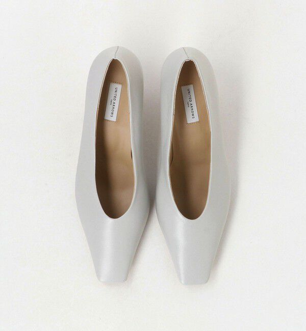 UNITED ARROWS「ポインテッド スクエアトゥ パンプス」|パンプス|