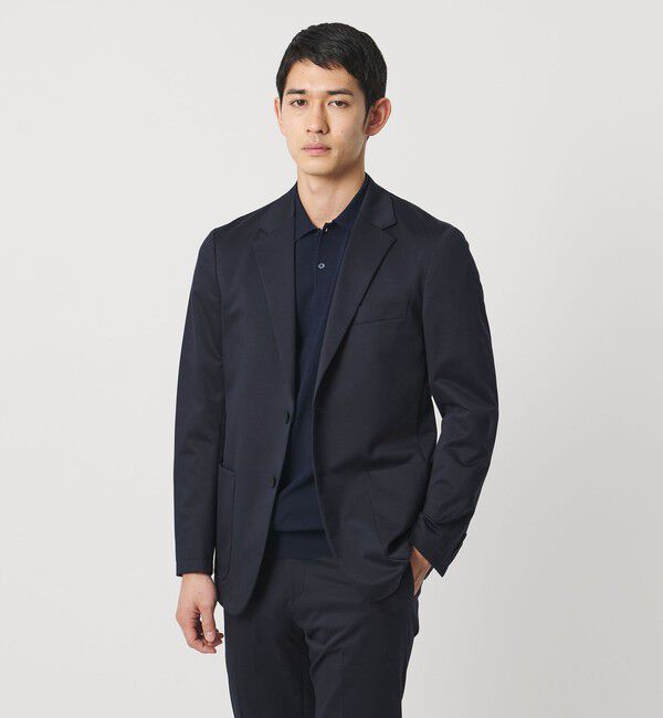 UNITED ARROWS「モックロディ 2ボタン テーラードジャケット UA COZY ウォッシャブル ストレッチ」|スーツ|