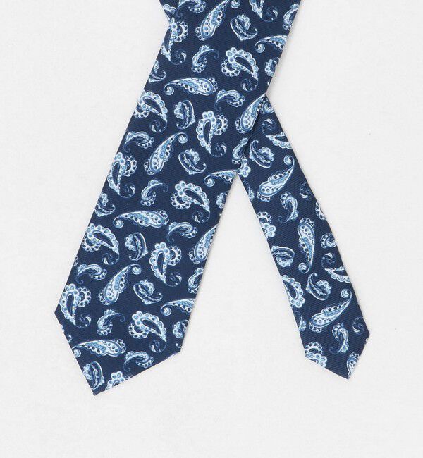 UNITED ARROWS「＜ERRICO FORMICOLA＞ペイズリー プリント ネクタイ」|ネクタイ・蝶ネクタイ|