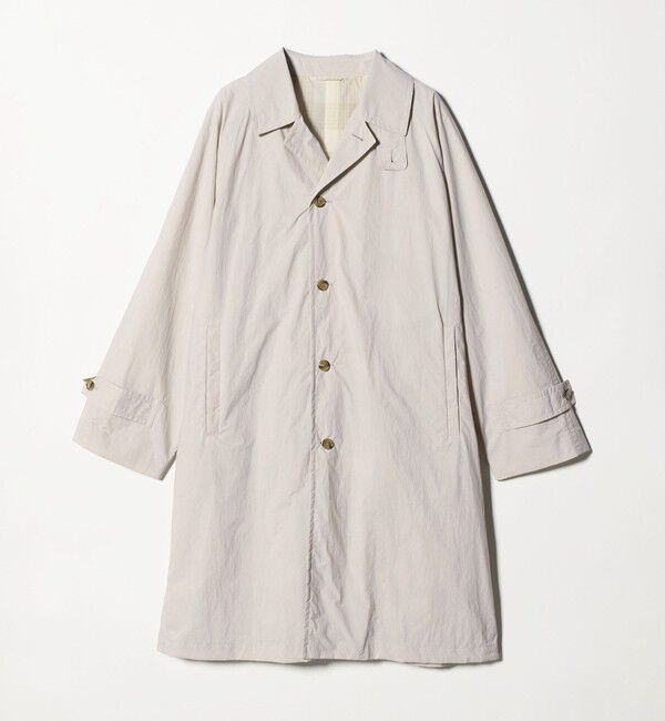 UNITED ARROWS「ナイロン/タフタ ウィンドウ マック コート 撥水」|ステンカラーコート|