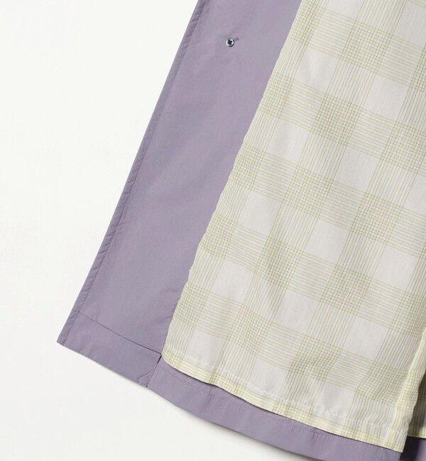 UNITED ARROWS「ナイロン/タフタ ウィンドウ マック コート 撥水」|ステンカラーコート|