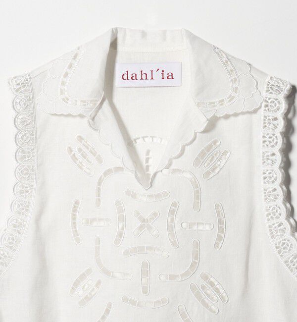 UNITED ARROWS「＜dahl&rsquo;ia＞カットワーク ベスト」|ベスト・ジレ|