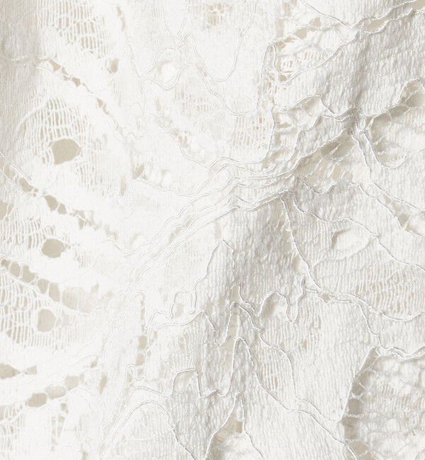 UNITED ARROWS「＜SACRA＞レース シャツブラウス」|シャツ・ブラウス|