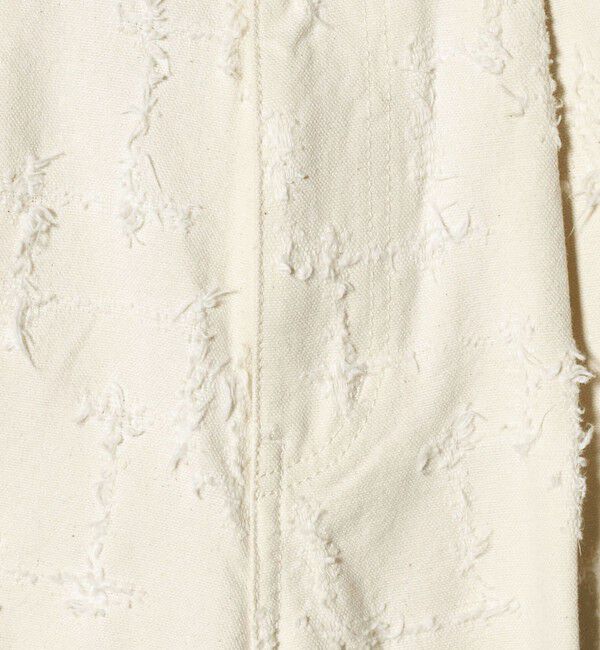 UNITED ARROWS「ジャガード タック ワイドパンツ ‐ウォッシャブル‐」|チノ|