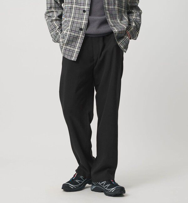UNITED ARROWS「リラクション ツイル モダン イージーパンツ」|その他|BLACK
