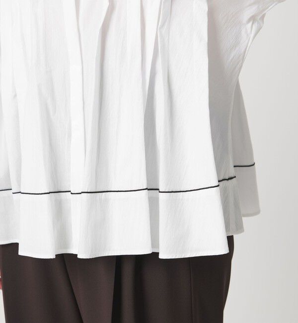 UNITED ARROWS「ピンタック シャツブラウス」|シャツ・ブラウス|