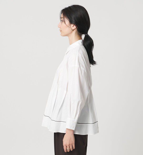 UNITED ARROWS「ピンタック シャツブラウス」|シャツ・ブラウス|