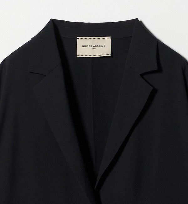 UNITED ARROWS「イージー テーラード ジャケット ‐吸水速乾 帯電防止 接触冷感 ウォッシャブル‐」|テーラードジャケット|
