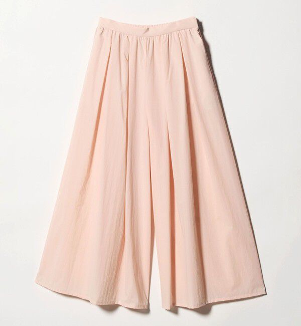 UNITED ARROWS「ギャザー フレア パンツ ‐ウォッシャブル‐」|チノ|