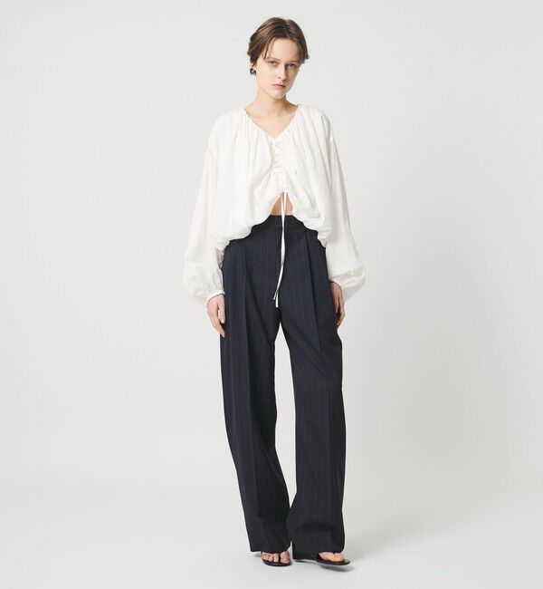 AEWEN MATOPH「＜AEWEN MATOPH＞バルーン2WAYブラウス ‐ ウォッシャブル ‐」|シャツ・ブラウス|