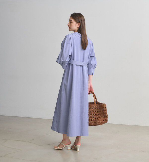 UNITED ARROWS「コットン スキッパー シャツ ワンピース ‐ウォッシャブル‐」|ワンピース|