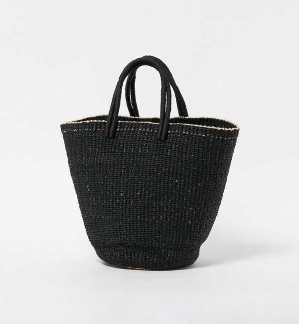 UNITED ARROWS「アバカ ダブルハンドル トートバッグ」|かごバッグ|