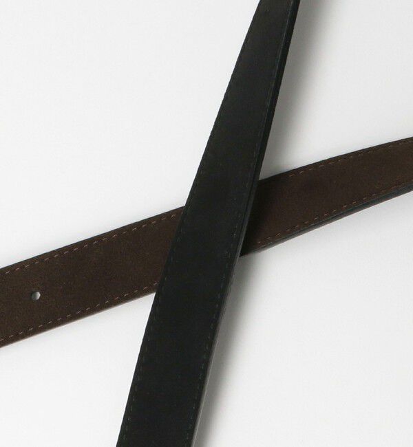 UNITED ARROWS green label relaxing「アジャスト リバーシブル スエード 30mm ドレスベルト」|ベルト|