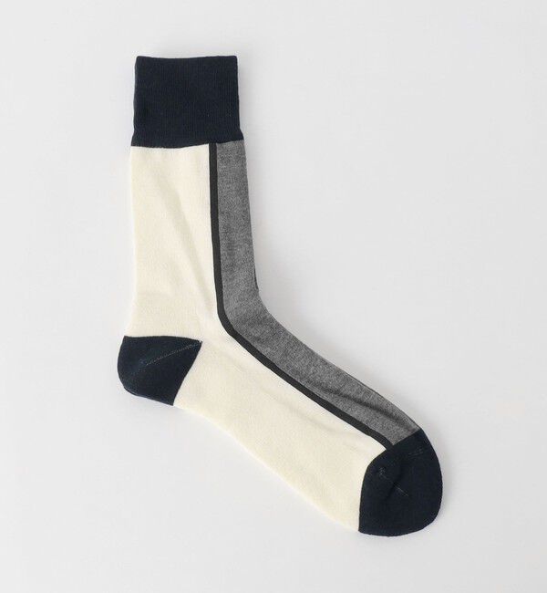 UNITED ARROWS green label relaxing「＜CHICSTOCKS＞センターライン ソックス」|ソックス|OFF WHITE