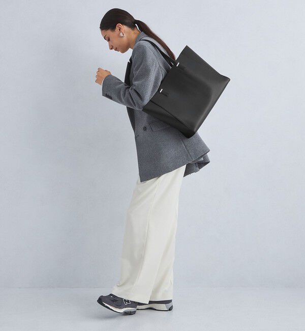 UNITED ARROWS green label relaxing「【WEB限定】ワンポイント シンプル トートバッグ（ソフトPCバッグ付） / A4 / 通勤」|トートバッグ|