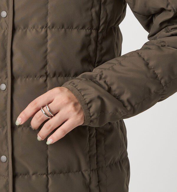 UNITED ARROWS green label relaxing「【別注】＜TAION＞ボタン ロング ダウン」|ダウン|