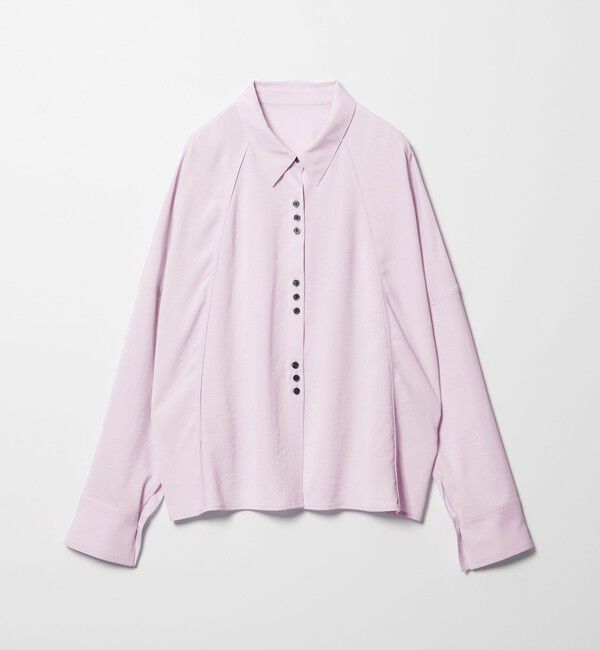 EMMEL REFINES「＜EMMEL REFINES＞EM V/ポプリン オーバー シャツ」|シャツ・ブラウス|