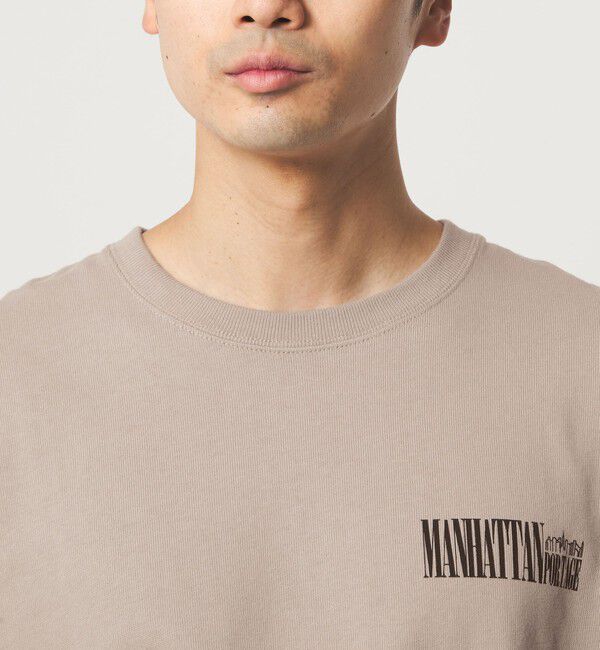 UNITED ARROWS green label relaxing「【別注】＜Manhattan Portage＞プリント 長袖 Tシャツ」|Tシャツ・カットソー|
