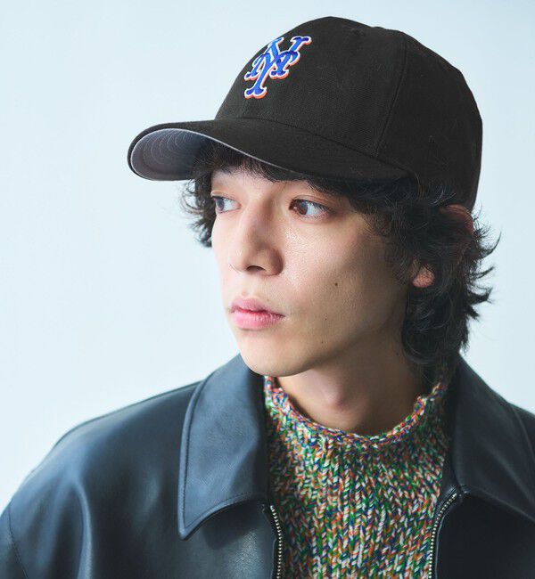 UNITED ARROWS green label relaxing「【別注】＜NEW ERA＞GLR 9THIRTY W  ロゴ キャップ」|キャップ・キャスケット|BLACK