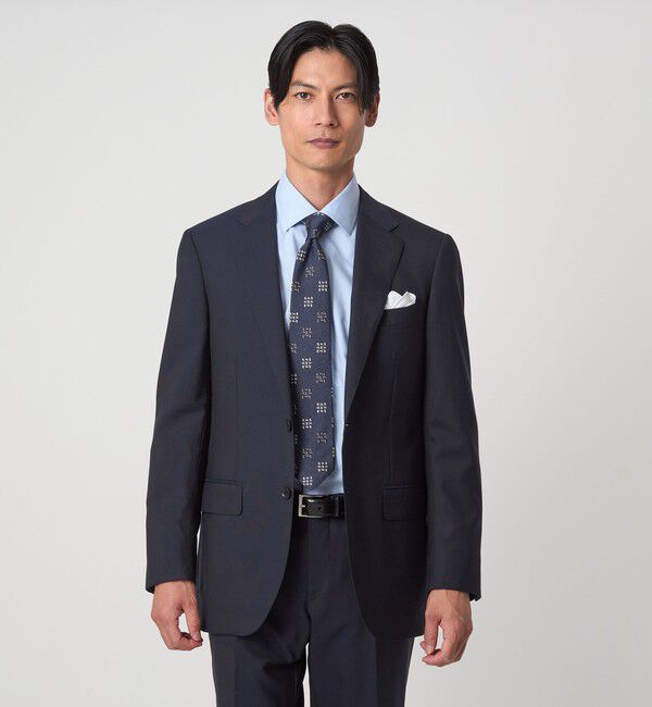 UNITED ARROWS green label relaxing「REDA トロピカル 無地 2B RV スーツジャケット」|スーツ|