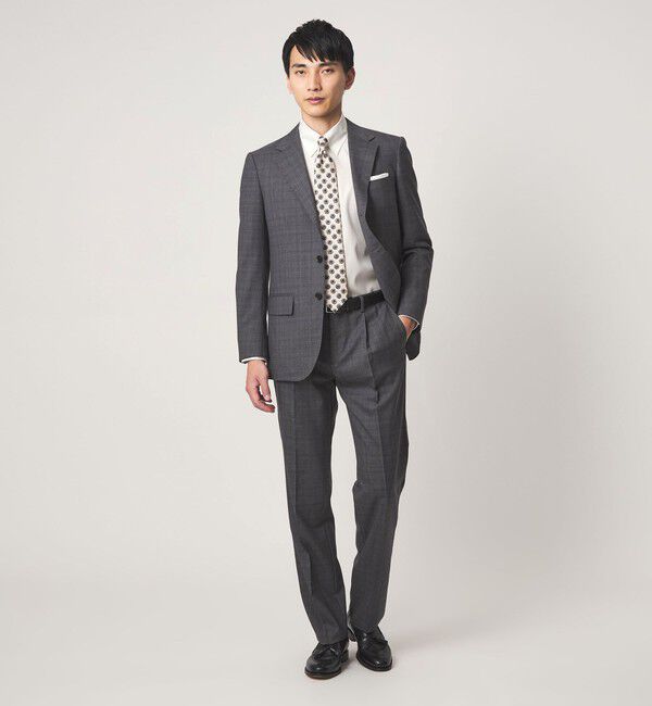 UNITED ARROWS green label relaxing「コットン ソリッド タブカラー ドレスシャツ -イージーアイロン-」|シャツ・ブラウス|