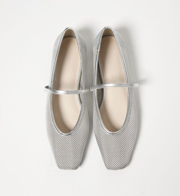 UNITED ARROWS green label relaxing「スクエアストラップ フラットシューズ」|パンプス|