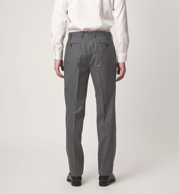 UNITED ARROWS green label relaxing「REDA グレンチェック HX 1プリーツ スーツパンツ」|スーツ|