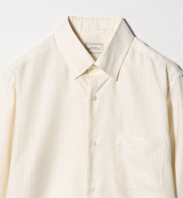 UNITED ARROWS green label relaxing「エブリット コットンオックス ストライプ スナップ ボタンダウン シャツ -イージーアイロン-」|シャツ・ブラウス|