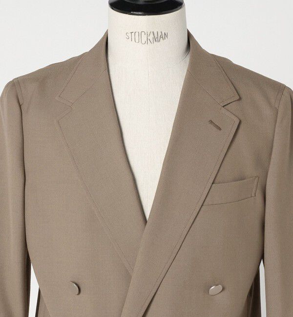 UNITED ARROWS green label relaxing「TW トロピカル ダブルブレスト 4B ブレザー ジャケット」|テーラードジャケット|