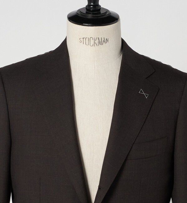 UNITED ARROWS green label relaxing「VITALE BARBERIS CANONICO ラスティック 無地 3B CLS/D スーツジャケット セットアップジャケット」|スーツ|