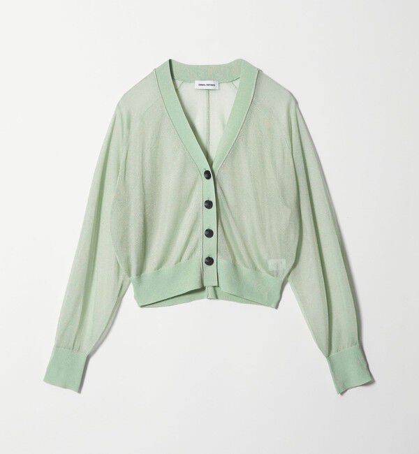 EMMEL REFINES「＜EMMEL REFINES＞EM HW ラメシアー カーディガン」|カーディガン|