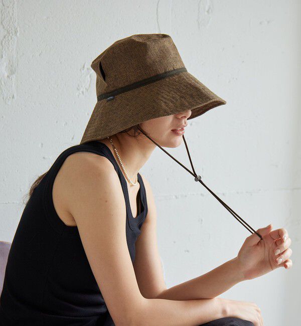 UNITED ARROWS green label relaxing「【別注】＜コカゲル＞ シートワイド ハット UVカット」|ハット|