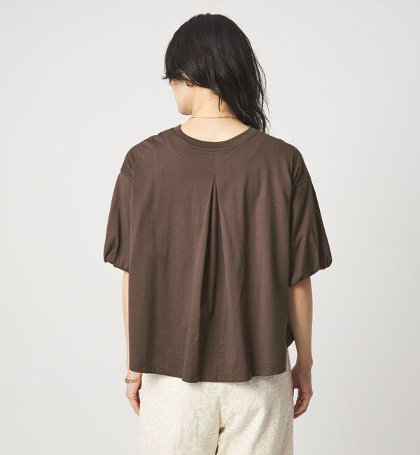 UNITED ARROWS green label relaxing「ギャザースリーブ プルオーバー カットソー」|Tシャツ・カットソー|