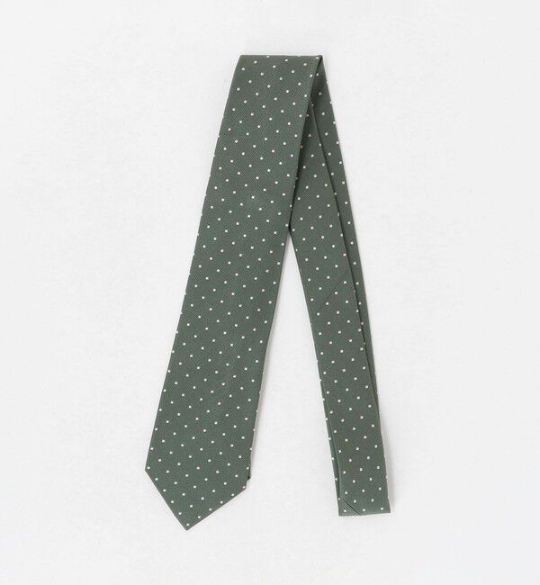 UNITED ARROWS green label relaxing「GLR シルク1 8.0cm ドット ネクタイ」|ネクタイ・蝶ネクタイ|