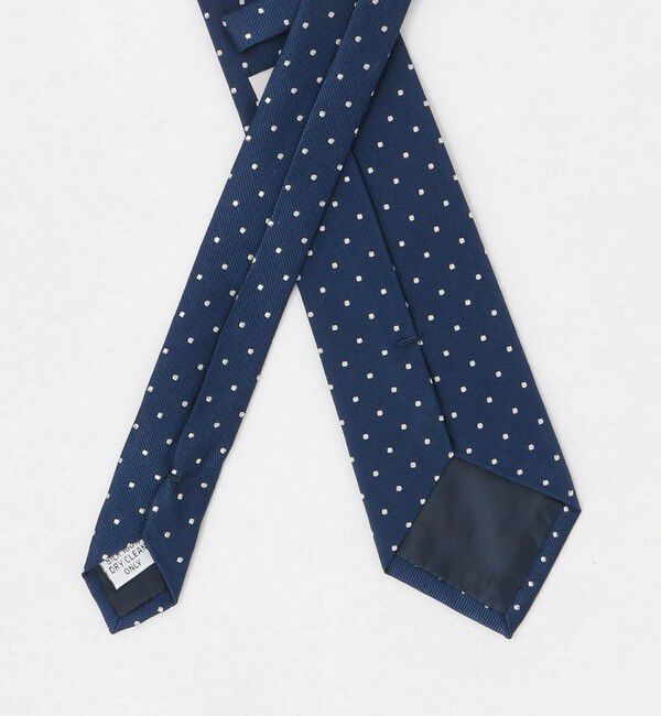 UNITED ARROWS green label relaxing「GLR シルク1 8.0cm ドット ネクタイ」|ネクタイ・蝶ネクタイ|
