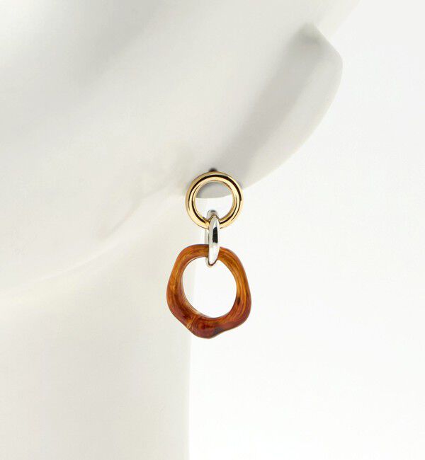 UNITED ARROWS green label relaxing「3リング ピアス」|ピアス|