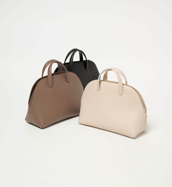 UNITED ARROWS green label relaxing「【WEB限定】2WAY ラウンド ボストンバッグ / ショルダーバッグ」|ショルダー・メッセンジャー|