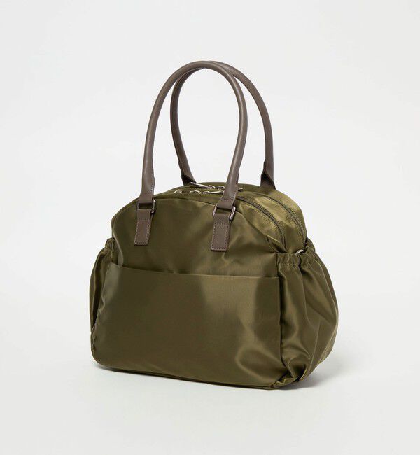 UNITED ARROWS green label relaxing「【WEB限定】2WAY Wジップ ボストン バッグ はっ水」|ボストンバッグ|