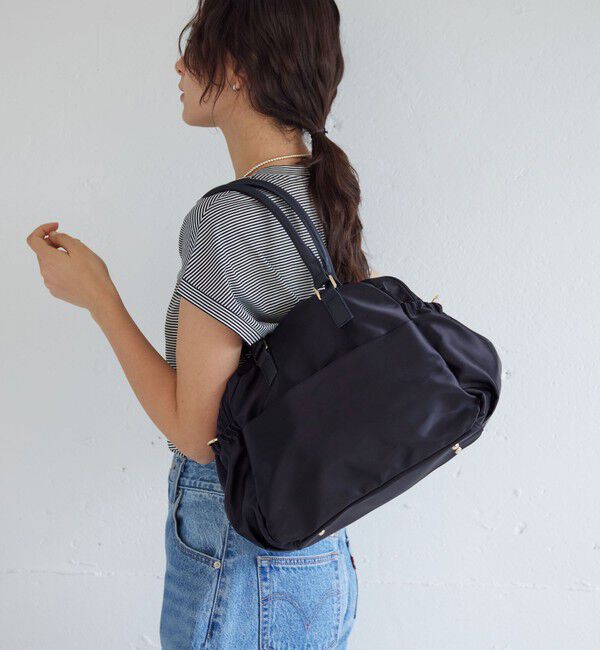 UNITED ARROWS green label relaxing「【WEB限定】2WAY Wジップ ボストン バッグ はっ水」|ボストンバッグ|