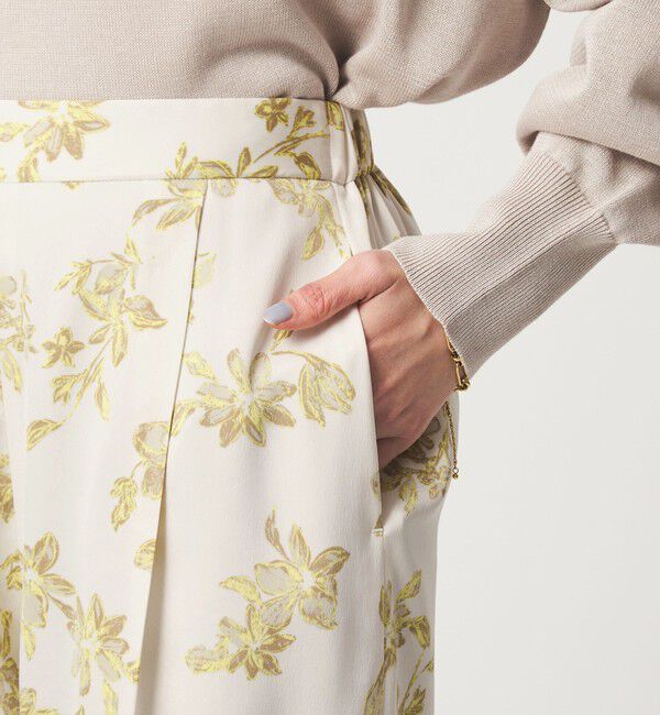 UNITED ARROWS green label relaxing「フラワー プリント パンツ」|その他|