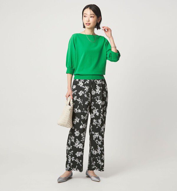 UNITED ARROWS green label relaxing「フラワー プリント パンツ」|その他|