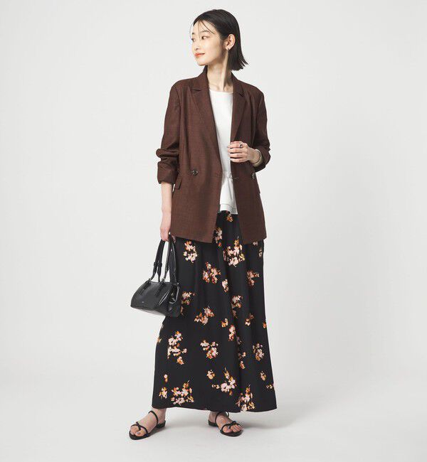 UNITED ARROWS green label relaxing「［size SHORTあり］ライト リネンライク ジャケット UVカット 通気性」|テーラードジャケット|