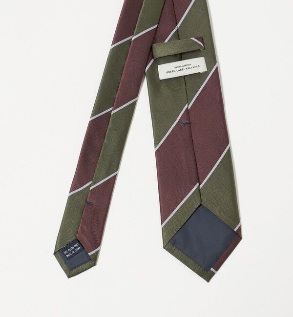 UNITED ARROWS green label relaxing「GLR シルク4 8.0cm ストライプ1 ネクタイ」|ネクタイ・蝶ネクタイ|