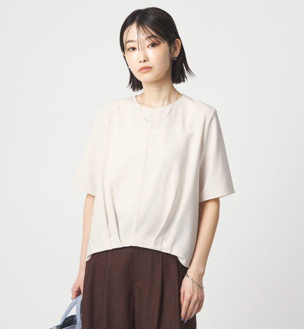 UNITED ARROWS green label relaxing「ライン TEE ブラス」|シャツ・ブラウス|