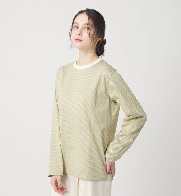 BEAUTY&YOUTH UNITED ARROWS「コットン天竺 ロングスリーブ カットソー」|Tシャツ・カットソー|