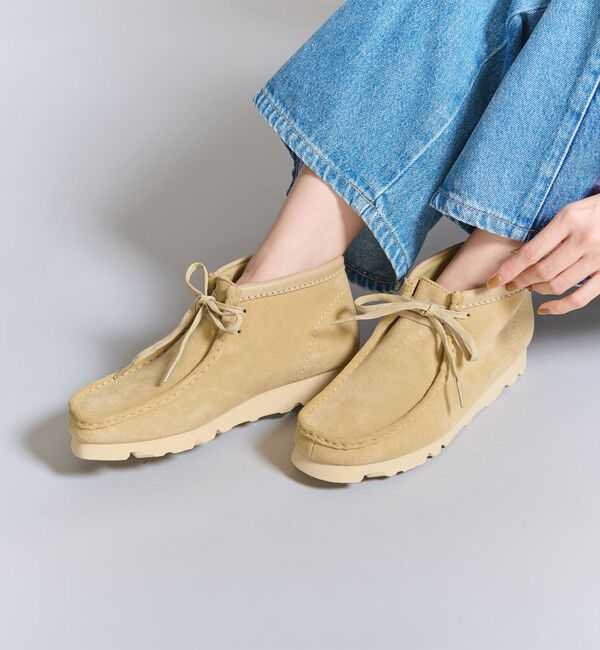 BEAUTY&YOUTH UNITED ARROWS「＜Clarks Originals＞ワラビーブーツ/ゴアテックス」|ショートブーツ|BEIGE