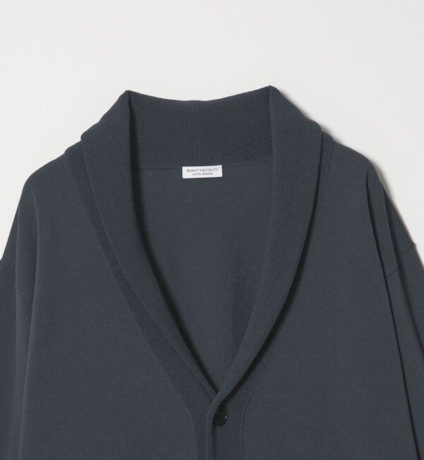 BEAUTY&YOUTH UNITED ARROWS「【WEB限定 WARDROBE SMART】KOUKIN ショールカラー カーディガン【抗菌・防臭】」|カーディガン|